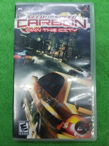 Need For Speed Carbon Own The City Psp Fisico 