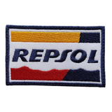 Parche Bordado Repsol Bandera Repsol, Honda Motos Patrocinio