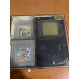 Nintendo Gameboy Con Caja Y 4 Juegos
