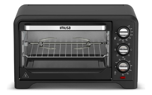 Horno Freidor Imusa 33litros Óptimo Xl Negro 110v/220v