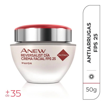 Anew Reversalist Crema Facial Antiedad 50g Protinol FPS 20 Avon | Envío gratis