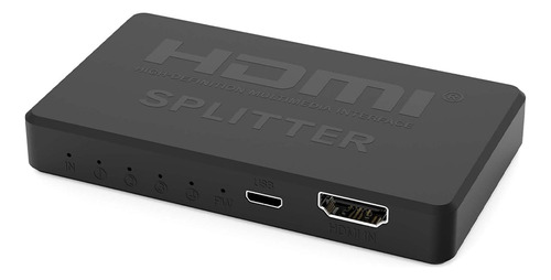 Comutador Hdmi Mini Divisor/conversor Hdmi 1 X 4, Ultra Hd