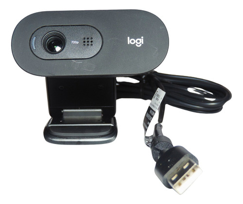 Webcam C505 Hd Logitech 720p Com Microfone - Preta