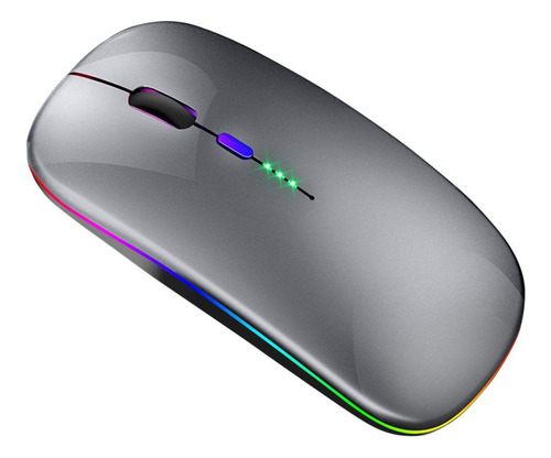 Ratón Mouse Silencioso Inalámbrico 2.4g De Carga Recargable