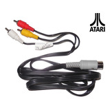 Cable Video Atari,av Tv Led Monitor 800, 65xl, 1200xl, 130xe