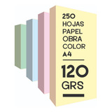 Resma Chambril Opalina Color A4 120grs Grs. X 250 Hojas