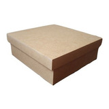 Caixa 12x12x5 Mdf Cru Barato Kit 15 Unidades