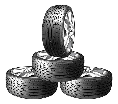 4 Llantas Run Flat Street-h Hu02 Medida 225/40r18 92w