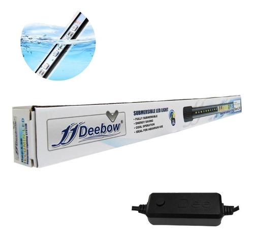 Iluminador Pecera Luz Led Dee 30 Sumergible Con 3 Tonos