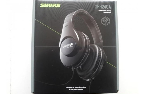 Audífonos Alambricos Calidad Profesional Shure Mod. Srh240a