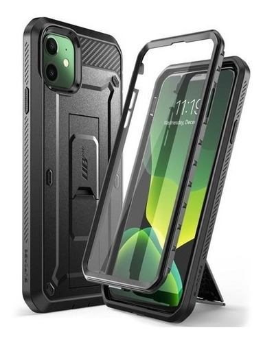 Funda Con Mica Rugged Supcase Para iPhone 11 De 6.1 Pulgadas