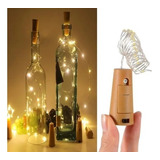 Luz Led Alambre Tipo Corcho Decoración Botellas