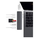 Adaptador Hub Macbook Pro 2022 2021 Usb C 4k Thunderbolt 3