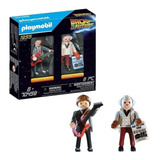 Playmobil 70459 Back To The Future Mcfly Y Doc Brown