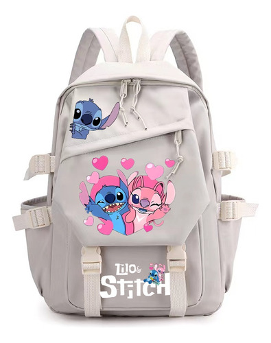 Nueva Mochila Love Stitch Z Con Tres Rompecabezas