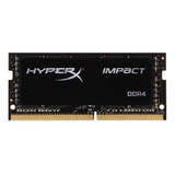Memoria Ram Impact Gamer Color Negro  8gb 1 Hyperx Hx426s15i