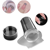 Kit Placa Para Carimbo De Unhas Inteiras Carimbo E Raspador