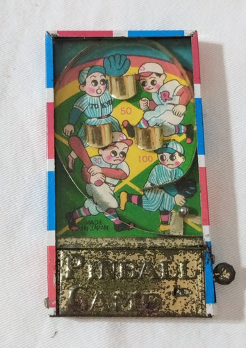 Antiguo Juego Pinball Made In Japon De Bolsillo 