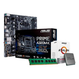 Combo Actualización Amd Athlon 3000g  + A320m Am4 + 8gb Ddr4