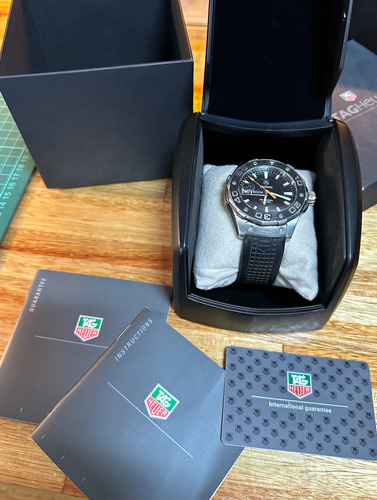 Tag Heuer Reloj De Cuarzo Aquaracer 500m Caja Papeles Tarjet