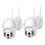 Pack Familiar Camaras Domo Exterior Ptz Only Wifi Hd