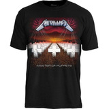 Camiseta Metallica Stamp Rockwear Ts1433 Master Of Puppets