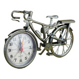 Vintage Árabe Numeral Forma De Bicicleta Creativa Reloj
