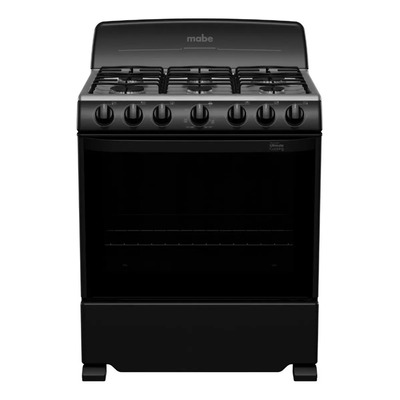 Estufa A Gas 30 Pulgadas (76 Cm) Negro Mabe - Em7641bain2