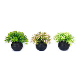 Decoração Trio Plantas Artificiais Decorativas Vaso Vasinho