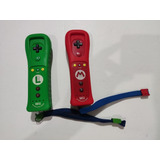 Set De Controles Wiimote Wii O Wii U Edicion Luigi Y Mario