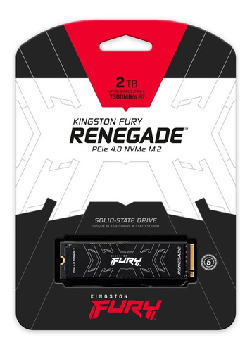 Disco M.2 Kingston Fury Renegade Pcie 4.0 2tb