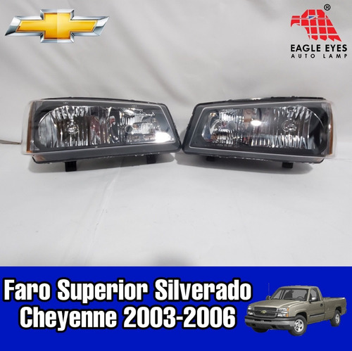 Faro Chevrolet Silverado Cheyenne 2003-2004-2005-2006  Foto 2