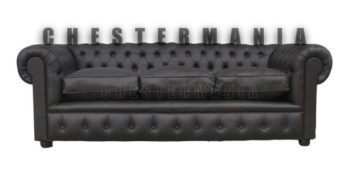 Sillon Chesterfield Cuerpos Sofa Chester 3 Armado Artesanal