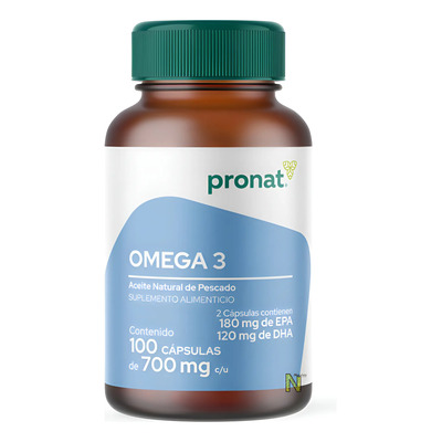 Omega 3 (100 Perlas De 700 Mg) Pronat | Envío gratis