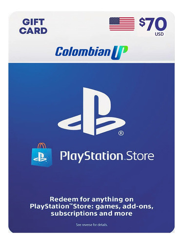 Tarjeta Psn $70 Usd Para Cuenta Usa Playstation