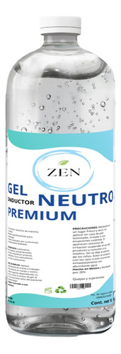 Gel Conductor Cavitacional Neutro Premium 1 Litro