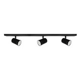 Aplique Techo Pared Barral Spot 3 Luces Dicroica Led 