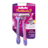 Maquina Afeitar Prestobarba3 Mujer X 2und