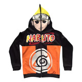 Jaqueta Moletom Blusa De Frio Casaco Naruto Infantil