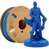 Filamento Polyterra Pla Polymaker, 1.75mm - 1kg Color Sapphire Blue