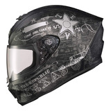 Scorpionexo - Casco Integral R420 De Motocicleta, Bolsillos.