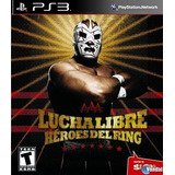 Juegos Ps3 Lucha Libre Heroes Del Ring Playstation3 Nuevo