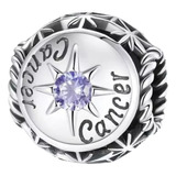 Charm Signo Cancer Plata Fina 925 Dije Para Pandora + Regalo