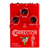 Pedal De Efecto Flamma Fv01  Rojo