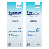 Kit 2 Bepantol Derma Spray Hidratante Com 50ml - Bayer