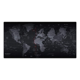 Mouse Pad Gamer Largo Mapa Alfombrilla Grande 90 Cm X 40 Cm