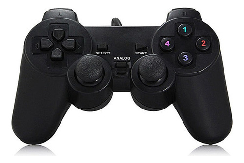 Game Handle Controller Game Shape Game Black Wired