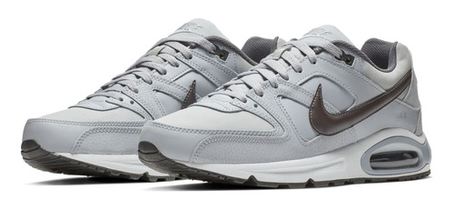 Tenis Para Hombre Nike Air Max Command Gris 