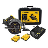 Sierra Circular Inalámbrica Brushless  Stanley Sbc550d2k-b3