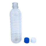 Envases 500cc Jugo Garrafa Botella Plastica C/tapa Pet X200